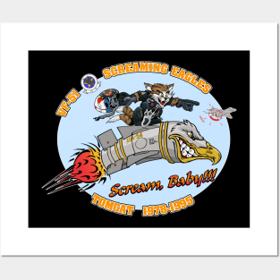 VF-51 Screaming Eagles Nose Art Variation Posters and Art